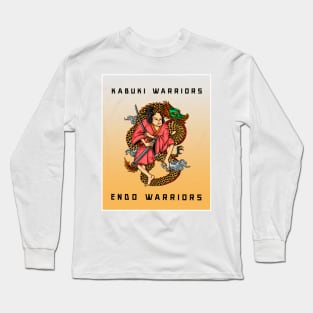 Kabuki warrior, Endo warrior Long Sleeve T-Shirt